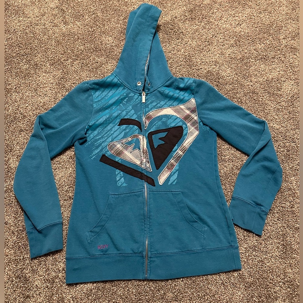 Roxy Zip Sweater Size Small